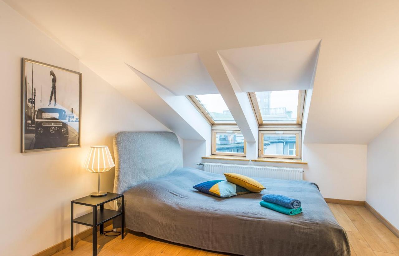 Central 2-Level Penthouse With Terrace And Free Parking Rīga Exterior foto